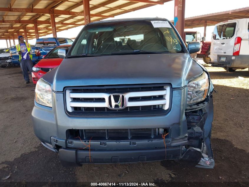 2007 Honda Pilot Ex-L VIN: 5FNYF28717B034300 Lot: 40867414