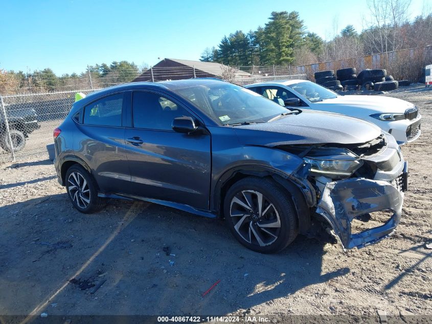 2019 Honda Hr-V Sport VIN: 3CZRU6H18KG707772 Lot: 40867422