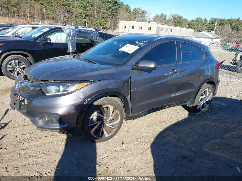 2019 Honda Hr-V Sport VIN: 3CZRU6H18KG707772 Lot: 40867422