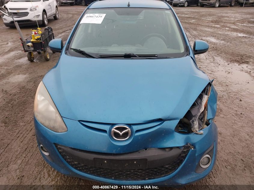 2012 Mazda Mazda2 Touring VIN: JM1DE1LY6C0142870 Lot: 40867429