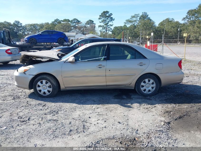 2004 Toyota Camry Le VIN: 4T1BE32K74U899654 Lot: 40867435