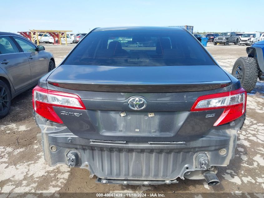 2013 Toyota Camry Se VIN: 4T1BF1FK8DU278306 Lot: 40867439