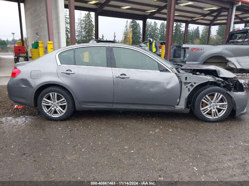 2012 Infiniti G37 Journey VIN: JN1CV6AP5CM625183 Lot: 40867463