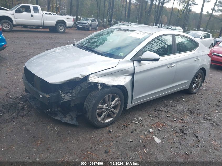 VIN KMHD84LF9JU466050 2018 Hyundai Elantra, Sel no.2