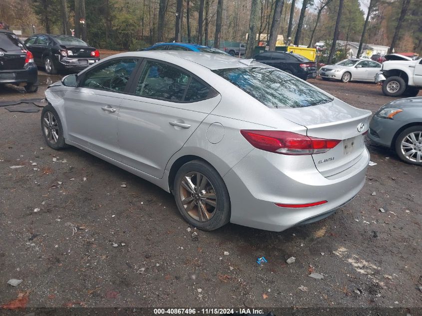 VIN KMHD84LF9JU466050 2018 Hyundai Elantra, Sel no.3