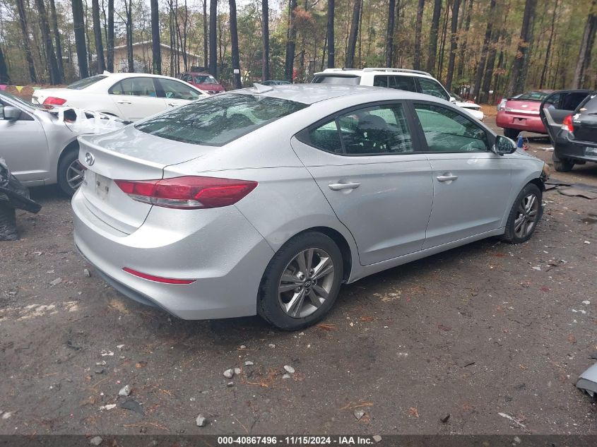 VIN KMHD84LF9JU466050 2018 Hyundai Elantra, Sel no.4