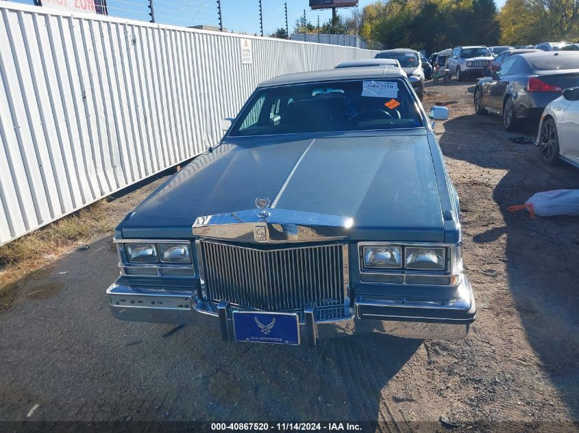 1985 Cadillac Seville VIN: 1G6KS6980FE834055 Lot: 40867520