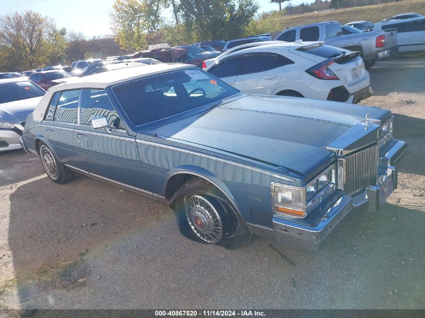 1985 Cadillac Seville VIN: 1G6KS6980FE834055 Lot: 40867520