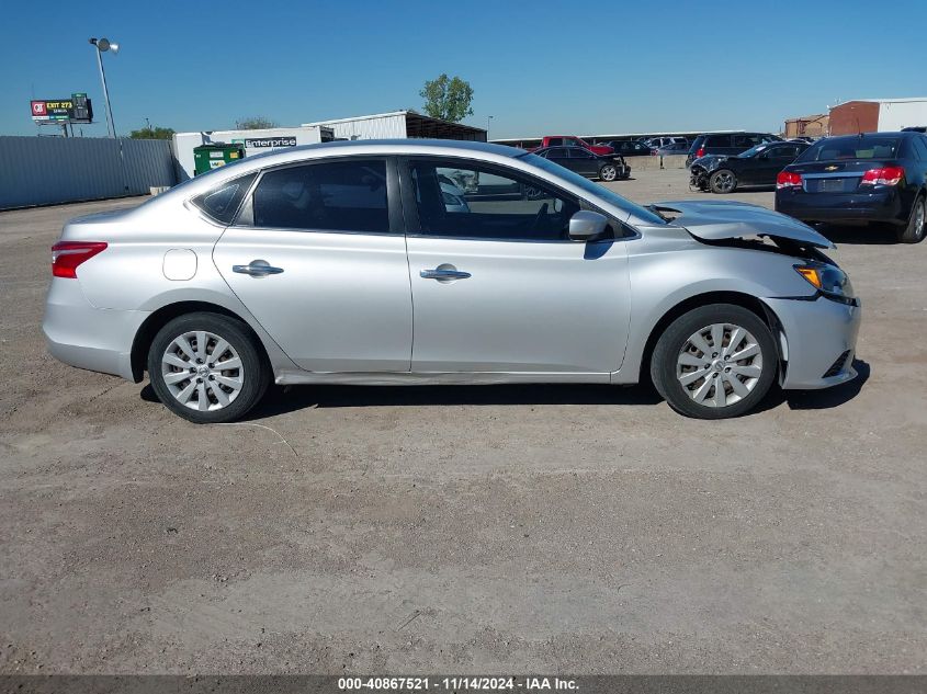 2019 Nissan Sentra S VIN: 3N1AB7AP9KY221451 Lot: 40867521