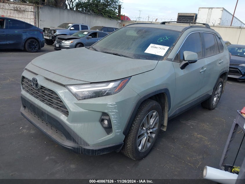 2022 TOYOTA RAV4 XLE PREMIUM - 2T3C1RFVXNW236725