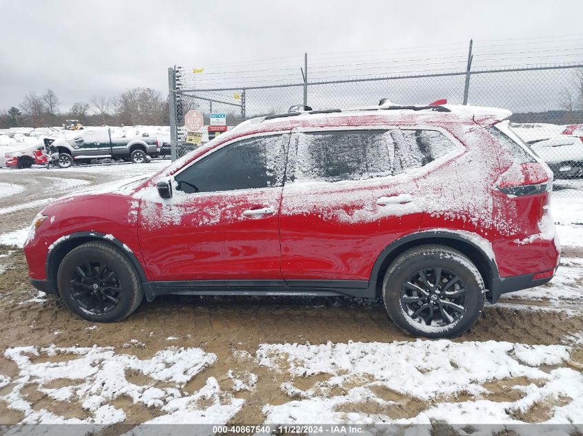 2017 Nissan Rogue Sv VIN: 5N1AT2MV7HC804248 Lot: 40867540