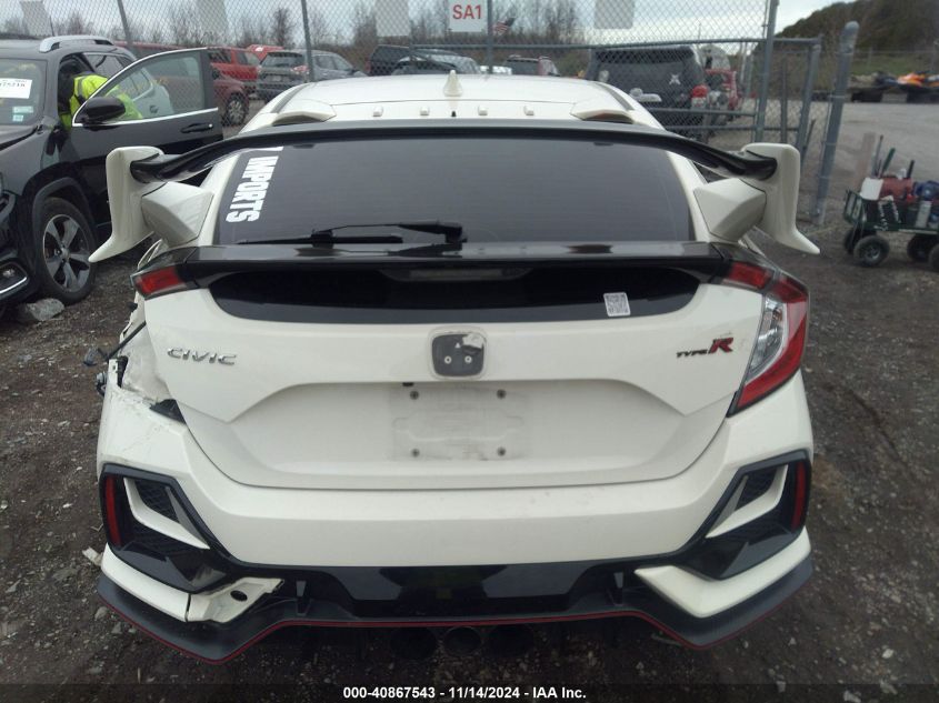 2021 Honda Civic Type R Touring VIN: SHHFK8G75MU203607 Lot: 40867543