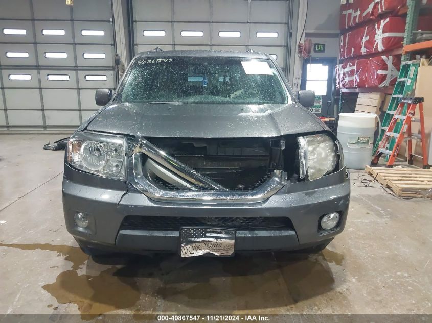 2011 Honda Pilot Ex-L VIN: 5FNYF4H69BB081179 Lot: 40867547