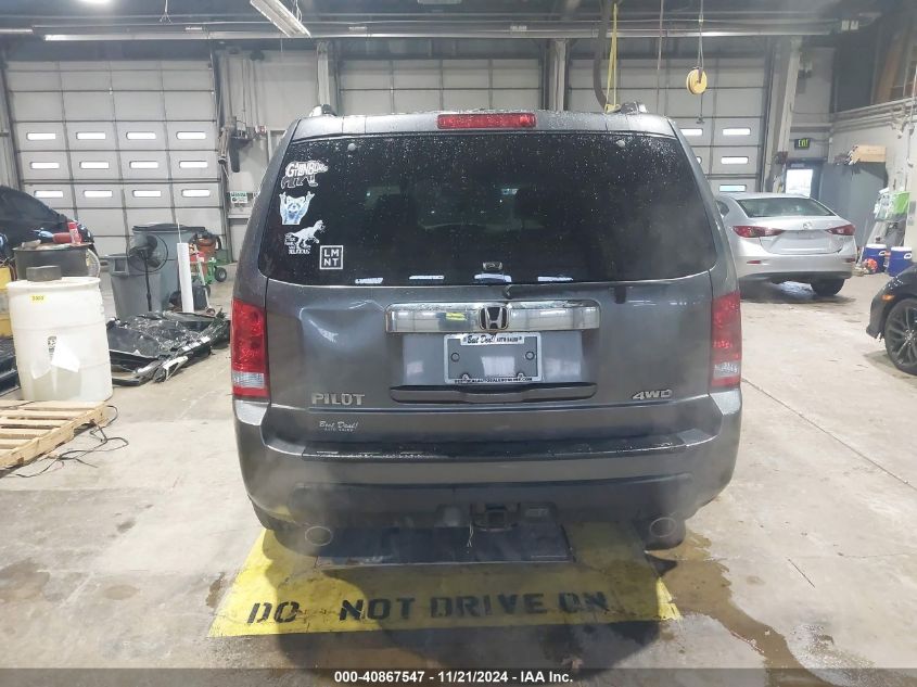 2011 Honda Pilot Ex-L VIN: 5FNYF4H69BB081179 Lot: 40867547