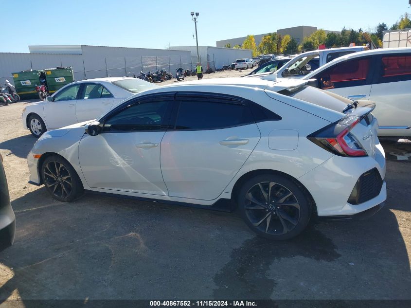 2019 Honda Civic Sport VIN: SHHFK7H43KU415496 Lot: 40867552