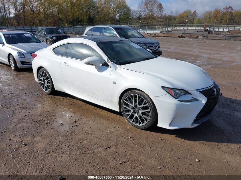 VIN JTHHE5BC8F5006812 2015 Lexus RC, 350 no.1