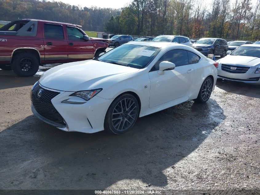 VIN JTHHE5BC8F5006812 2015 Lexus RC, 350 no.2