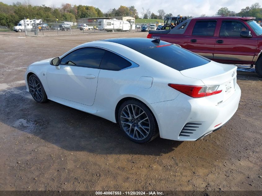 VIN JTHHE5BC8F5006812 2015 Lexus RC, 350 no.3