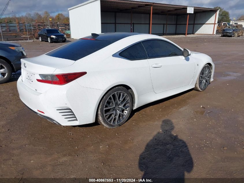 VIN JTHHE5BC8F5006812 2015 Lexus RC, 350 no.4