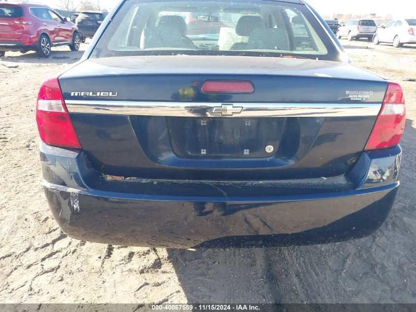 2005 Chevrolet Malibu VIN: 1G1ZS52F65F249268 Lot: 40867559