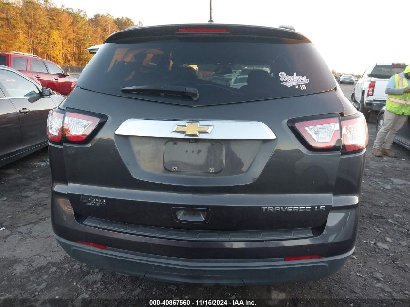 2015 Chevrolet Traverse Ls VIN: 1GNKRFKD8FJ256933 Lot: 40867560