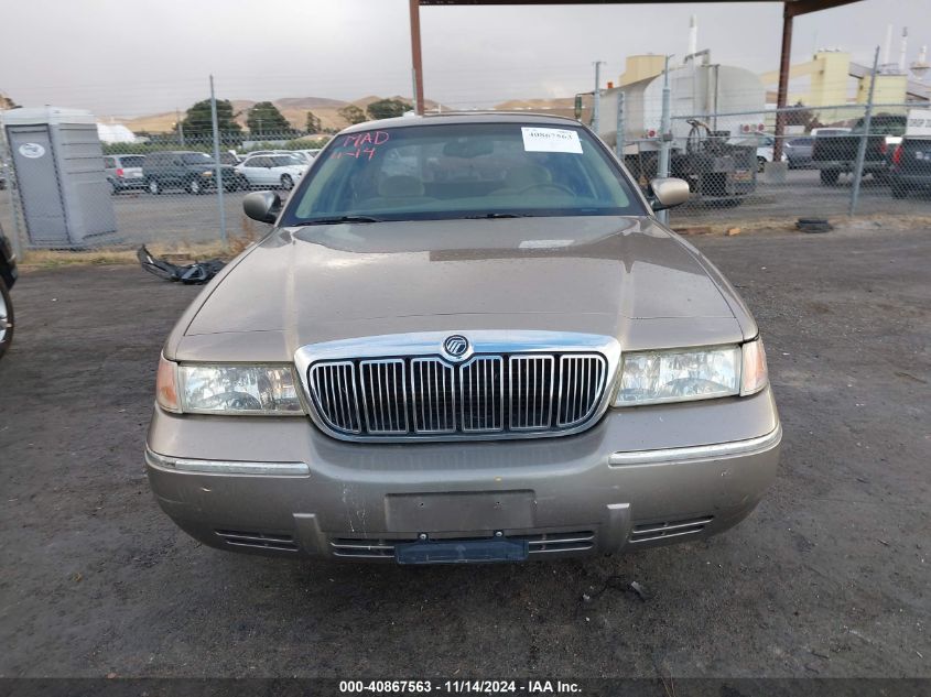 2001 Mercury Grand Marquis Ls VIN: 2MEFM75W41X682838 Lot: 40867563