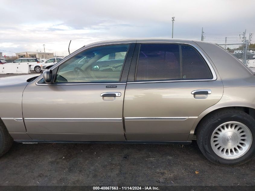 2001 Mercury Grand Marquis Ls VIN: 2MEFM75W41X682838 Lot: 40867563