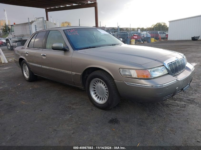 2001 Mercury Grand Marquis Ls VIN: 2MEFM75W41X682838 Lot: 40867563