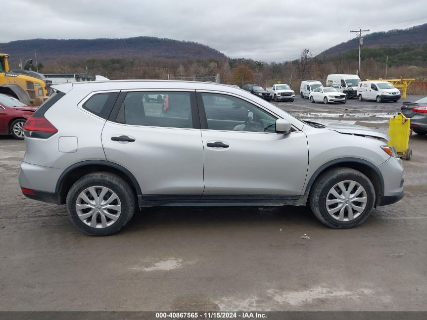 2020 Nissan Rogue S Intelligent Awd VIN: JN8AT2MVXLW138468 Lot: 40867565