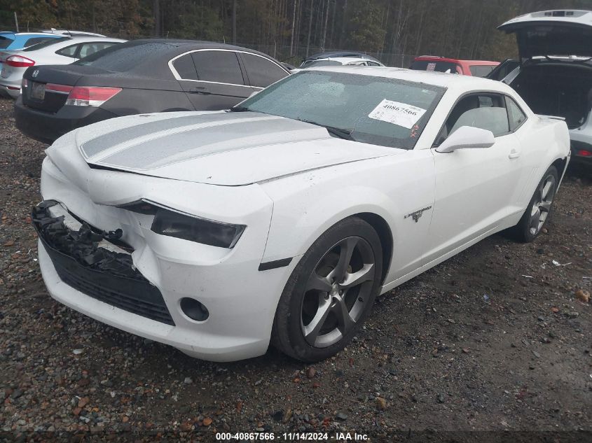 2014 Chevrolet Camaro 1Lt VIN: 2G1FB1E37E9271849 Lot: 40867566