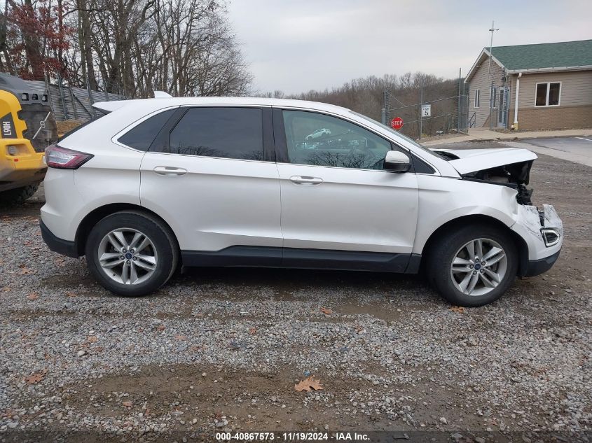 2015 Ford Edge Sel VIN: 2FMTK4J87FBB32940 Lot: 40867573