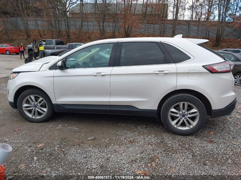 2015 Ford Edge Sel VIN: 2FMTK4J87FBB32940 Lot: 40867573