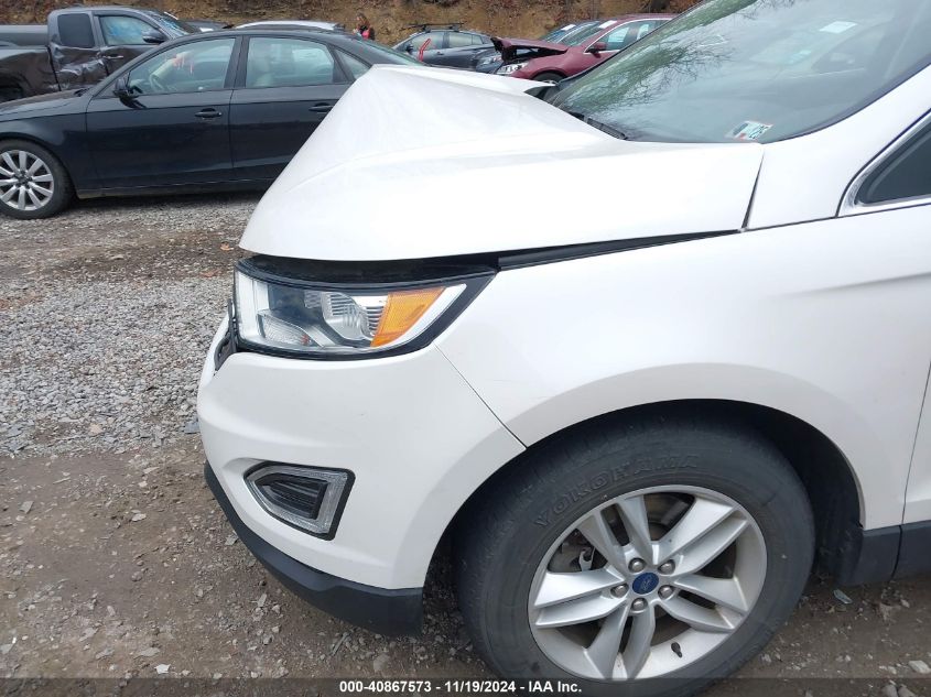 2015 Ford Edge Sel VIN: 2FMTK4J87FBB32940 Lot: 40867573