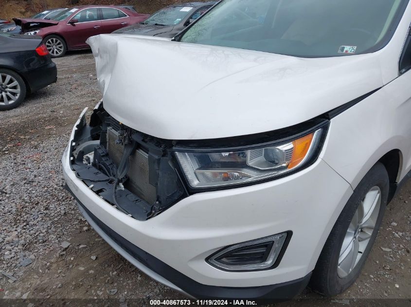 2015 Ford Edge Sel VIN: 2FMTK4J87FBB32940 Lot: 40867573