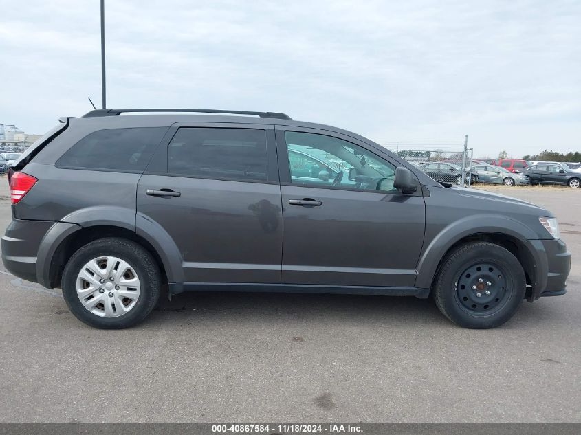 2017 Dodge Journey Se VIN: 3C4PDCAB3HT552417 Lot: 40867584