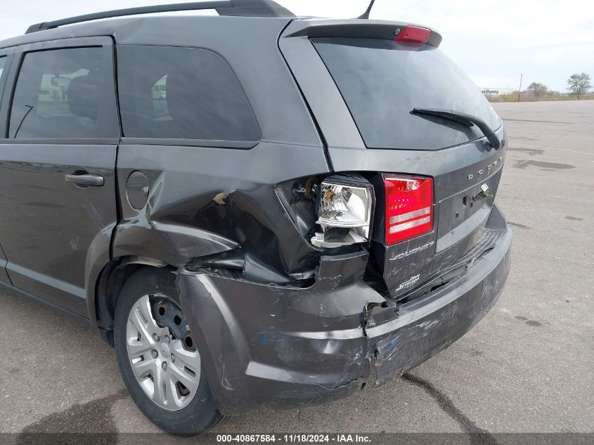 2017 Dodge Journey Se VIN: 3C4PDCAB3HT552417 Lot: 40867584