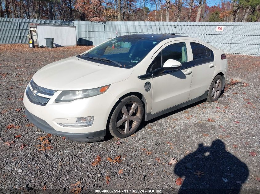 2011 Chevrolet Volt VIN: 1G1RD6E4XBU101044 Lot: 40867594