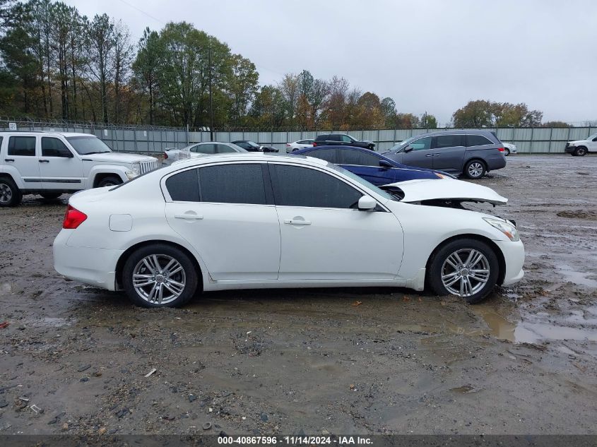 2013 Infiniti G37 Journey/Sport VIN: JN1CV6AP3DM306320 Lot: 40867596