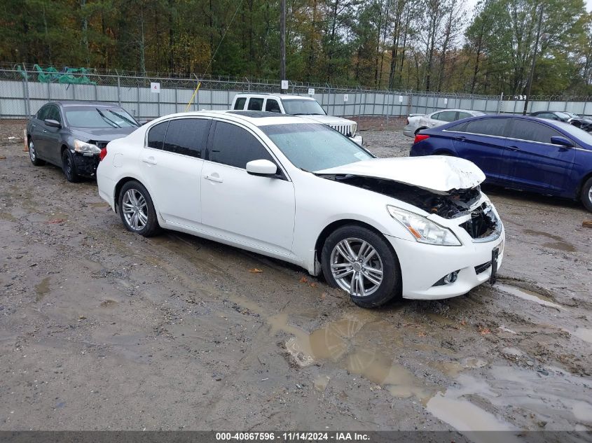 2013 Infiniti G37 Journey/Sport VIN: JN1CV6AP3DM306320 Lot: 40867596