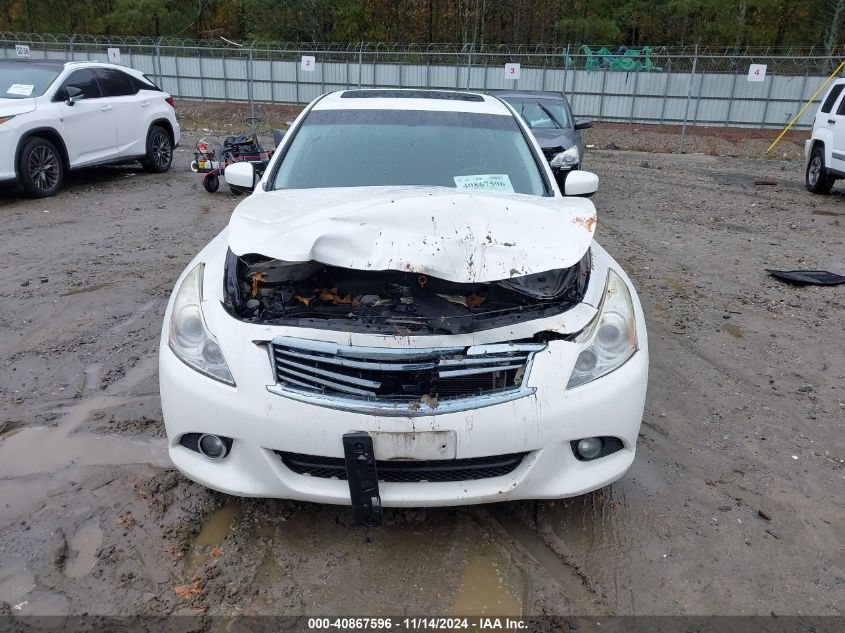 2013 Infiniti G37 Journey/Sport VIN: JN1CV6AP3DM306320 Lot: 40867596