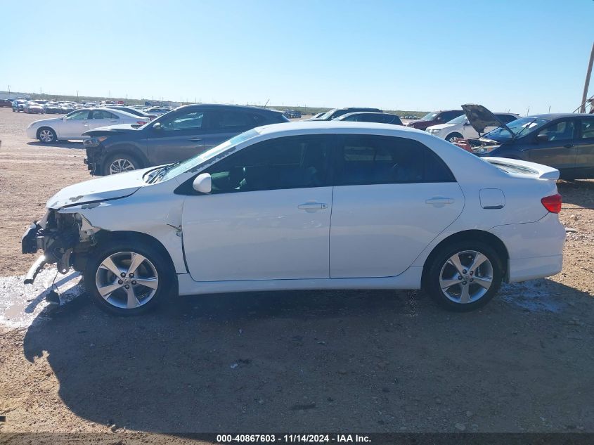 2013 Toyota Corolla S VIN: 5YFBU4EE2DP191263 Lot: 40867603