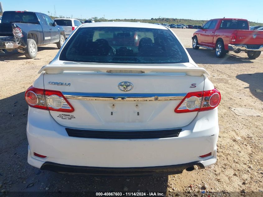 2013 Toyota Corolla S VIN: 5YFBU4EE2DP191263 Lot: 40867603