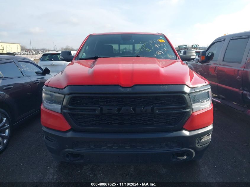 2021 Ram 1500 Big Horn 4X4 5'7 Box VIN: 1C6SRFFT8MN698554 Lot: 40867625