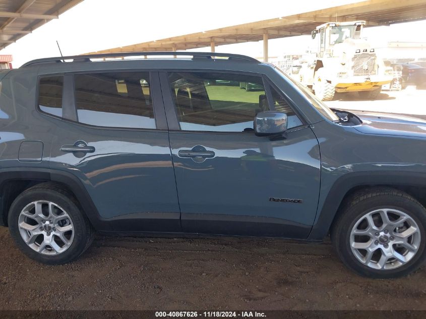 2018 Jeep Renegade Latitude Fwd VIN: ZACCJABB8JPH71753 Lot: 40867626