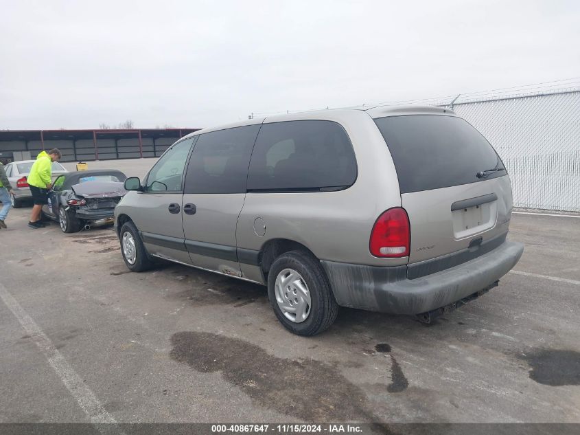 1996 Dodge Grand Caravan Se VIN: 2B4GP4436TR674232 Lot: 40867647