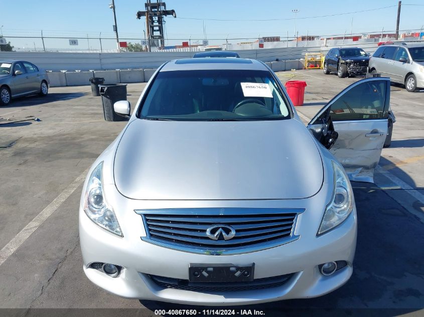 2012 Infiniti G37 Journey VIN: JN1CV6AP4CM628723 Lot: 40867650