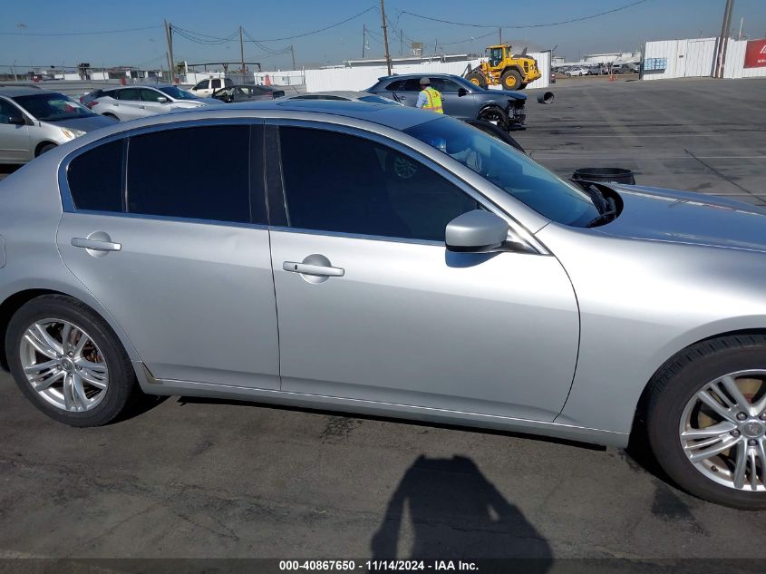 2012 Infiniti G37 Journey VIN: JN1CV6AP4CM628723 Lot: 40867650