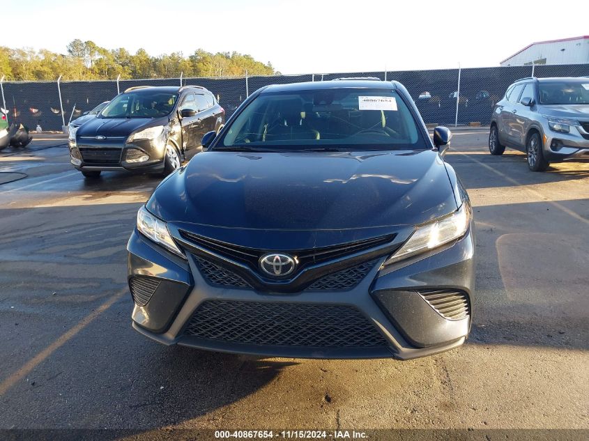 2019 Toyota Camry Se VIN: 4T1B11HK7KU702857 Lot: 40867654