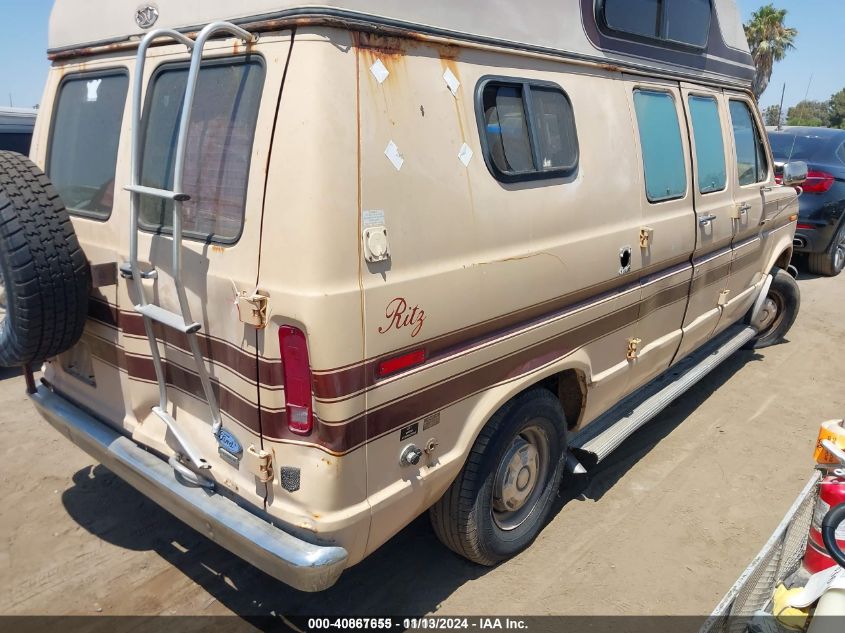 1985 Ford Econoline E150 Van VIN: 1FDDE14FXFHA84230 Lot: 40867655
