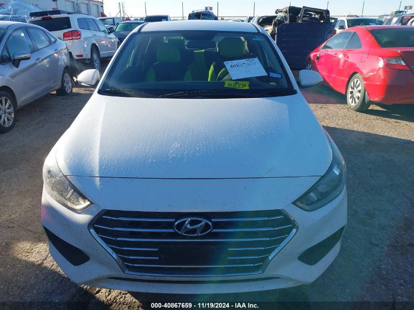 2020 Hyundai Accent Se VIN: 3KPC24A60LE123830 Lot: 40867659